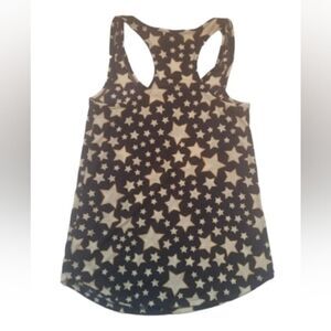 XS STAR BLUE GOLD STARS STAR RACERBACK TANK TOP Arizona extra small